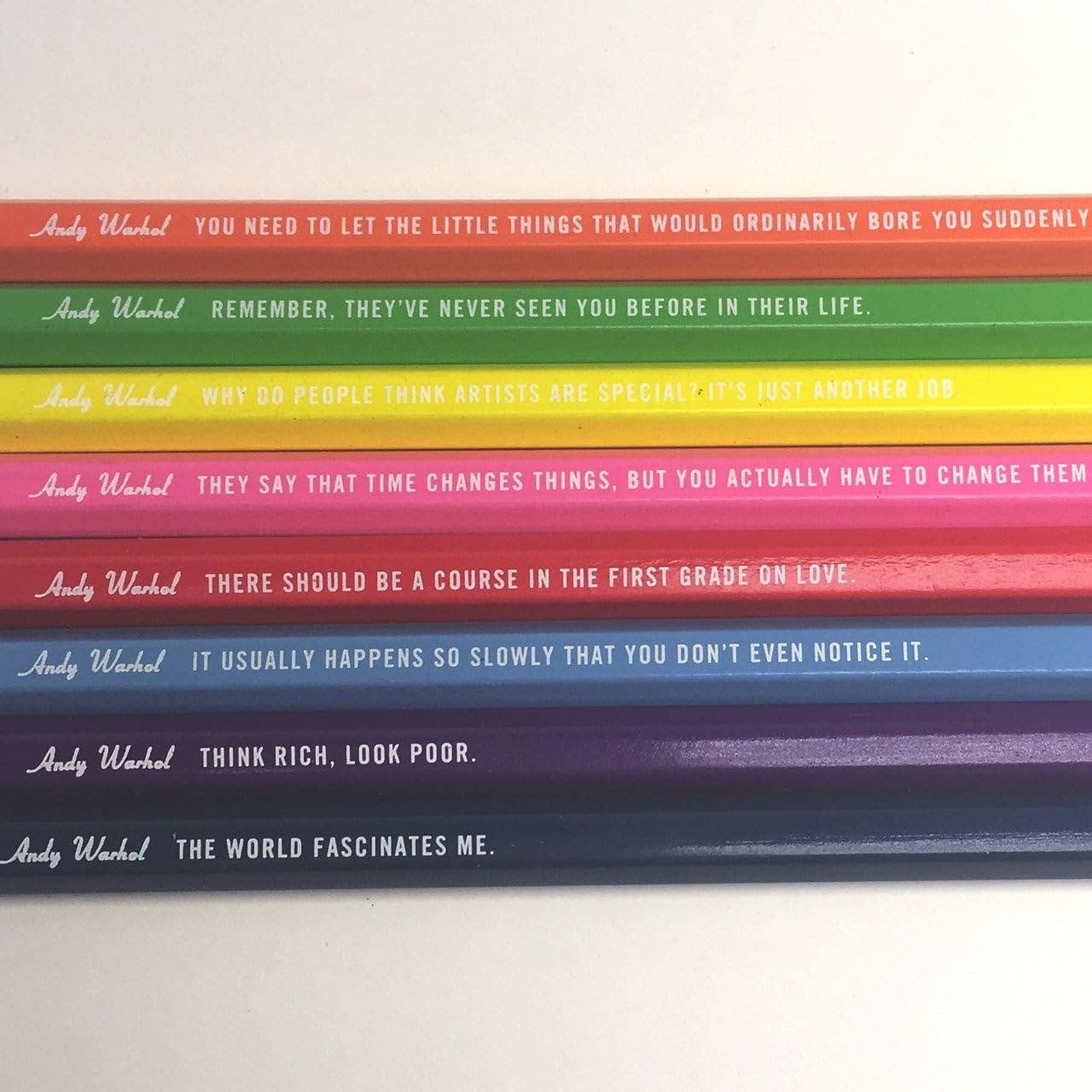 Chronicle Books - Wholesale Colored Pencil - Andy Warhol Colored Pencils1