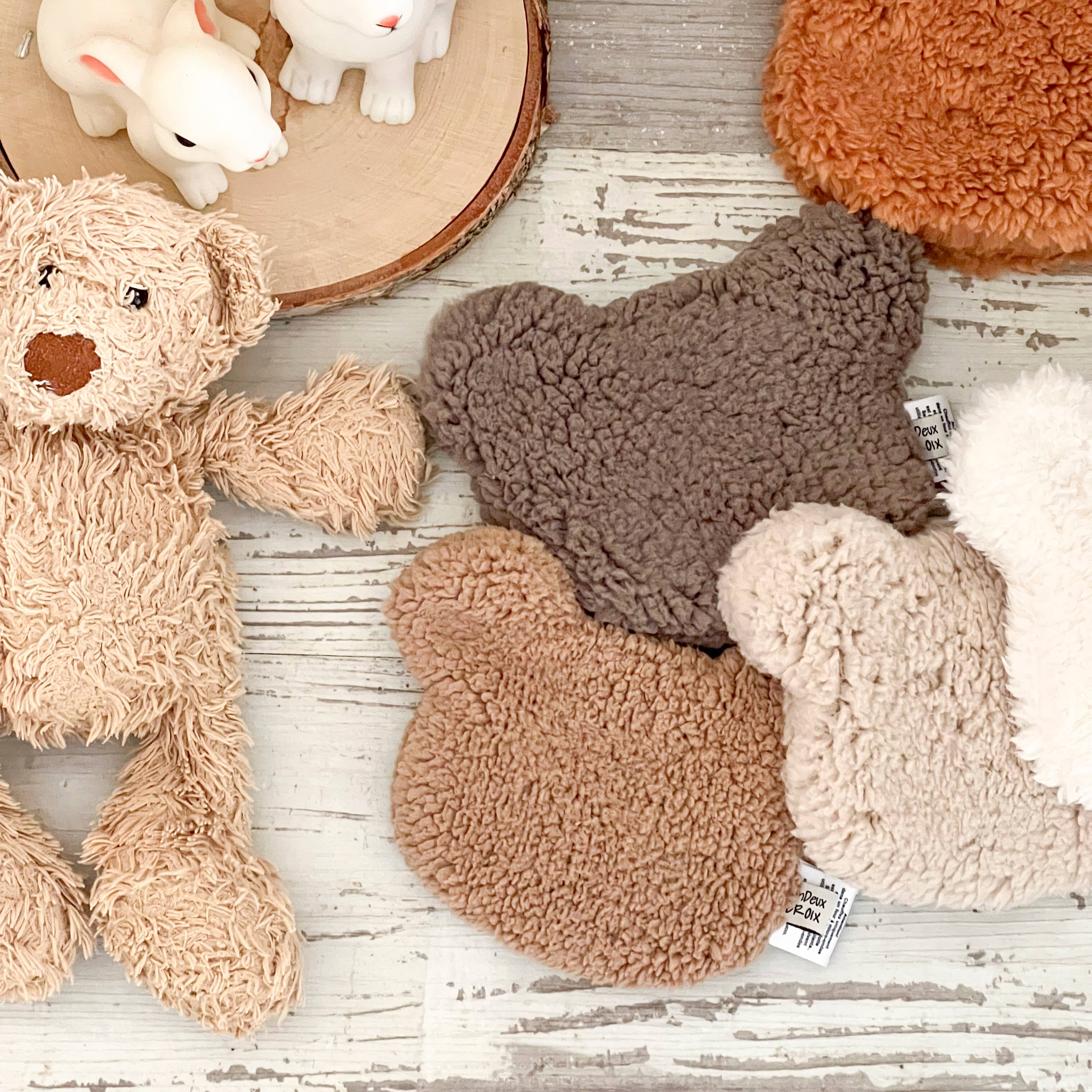 UNDEUXCROIX - Wholesale Hot/Cold Compress - dry hot water bottle - OURS MOUMOUTE - old pink2