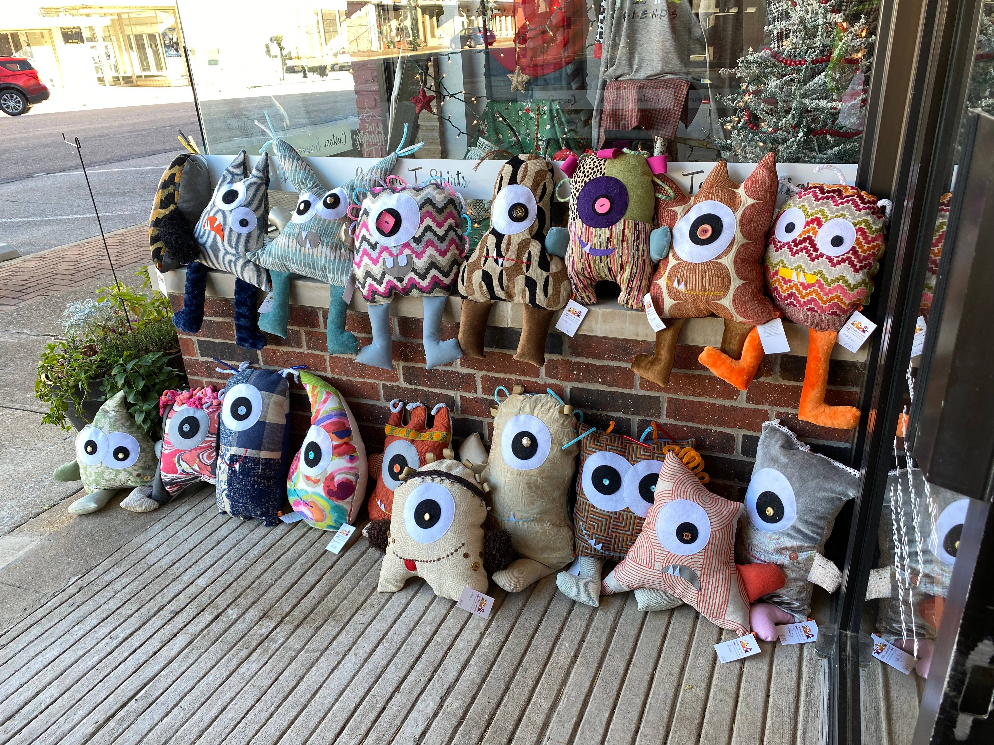 Monsters On Main - Wholesale Throw/Decorative Pillow - Small Monster Bundle - 8 Pk2