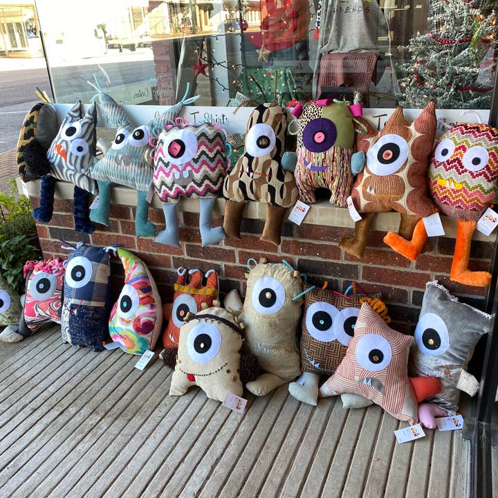 Monsters On Main - Wholesale Throw/Decorative Pillow - Small Monster Bundle - 8 Pk2