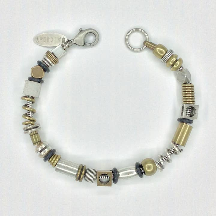 Mixed Multi Bead Bracelet medium 1520 for wholesale by Alchemy Inc