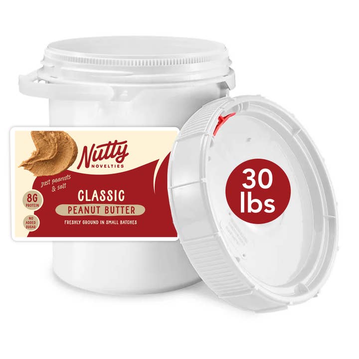 Bulk Classic Peanut Butter for wholesale by Nutty Novelties