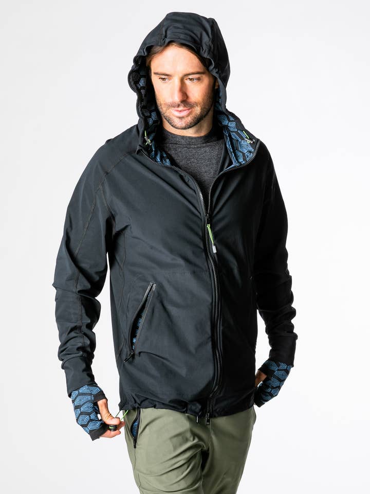 Giacca Fairmont Full Zip per la vendita all'ingrosso da parte di Hemp Black