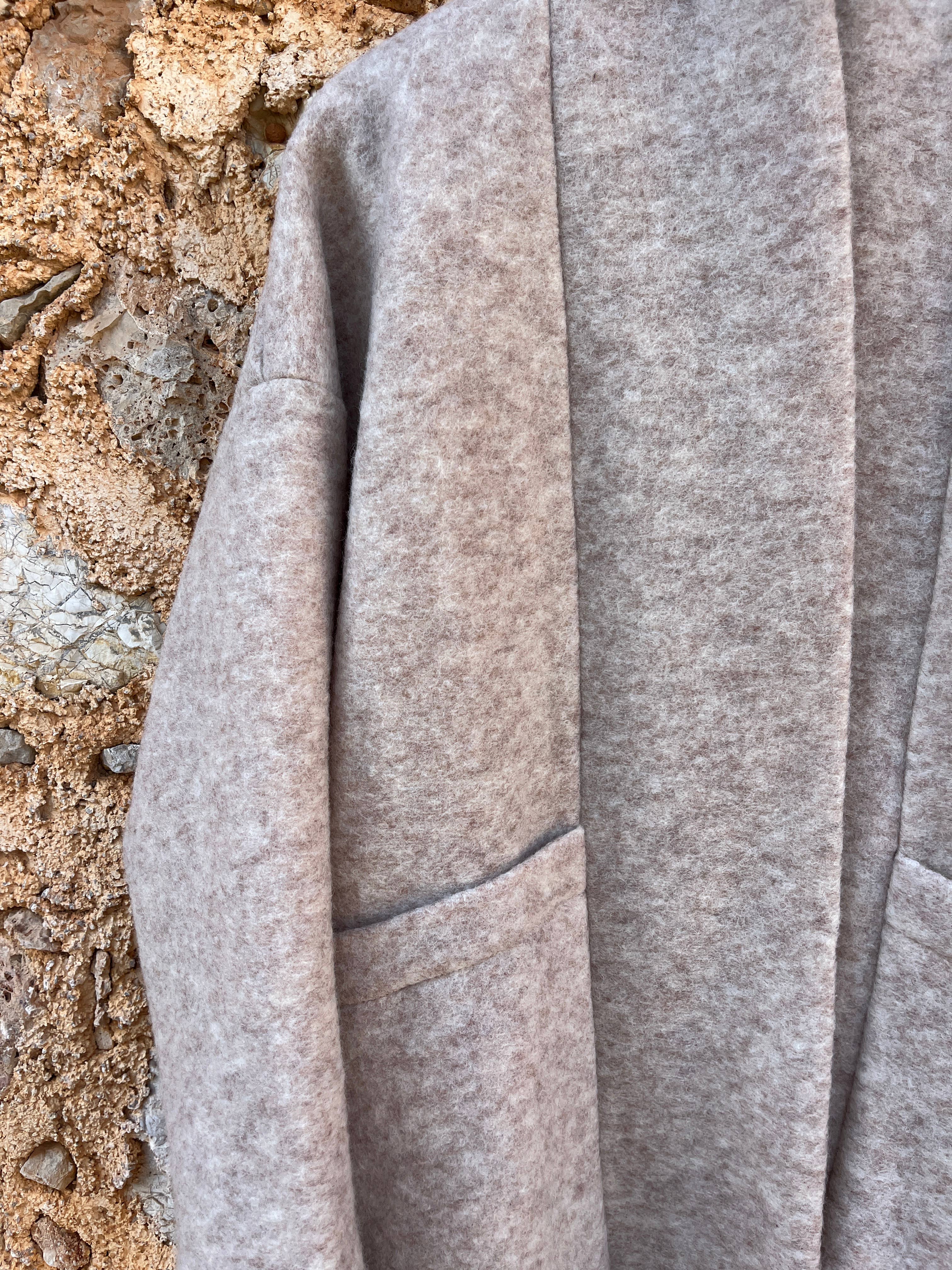 CECILIA SÖRENSEN - Wholesale Jacket - Women's - 314 BRUC WINTER JACKET  pure wool beige8