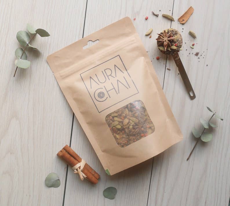 Aura Chai – wholesale Loose tea – Aura Chai Original Chai Latte Blend - 150g1