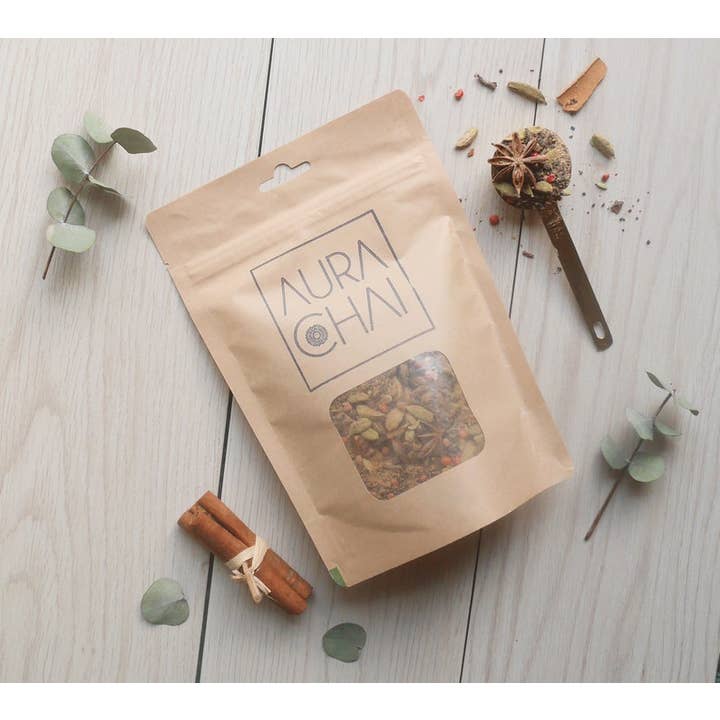 Aura Chai – wholesale Loose tea – Aura Chai Original Chai Latte Blend - 150g1