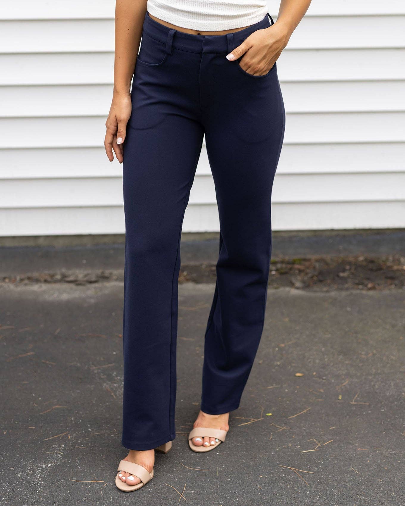 Fab-Fit Work Pant - Straight Leg in Navy for wholesale on Faire0