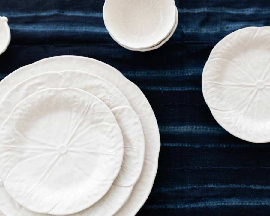 VAN VERRE - Wholesale Dinner Plate - CABBAGE DESSERT PLATE Ø20.5CM11