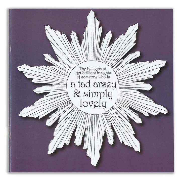 A Tad Arsey & Simply Lovely - Notebook & Pin Badge Set for wholesale by Two Little Boys