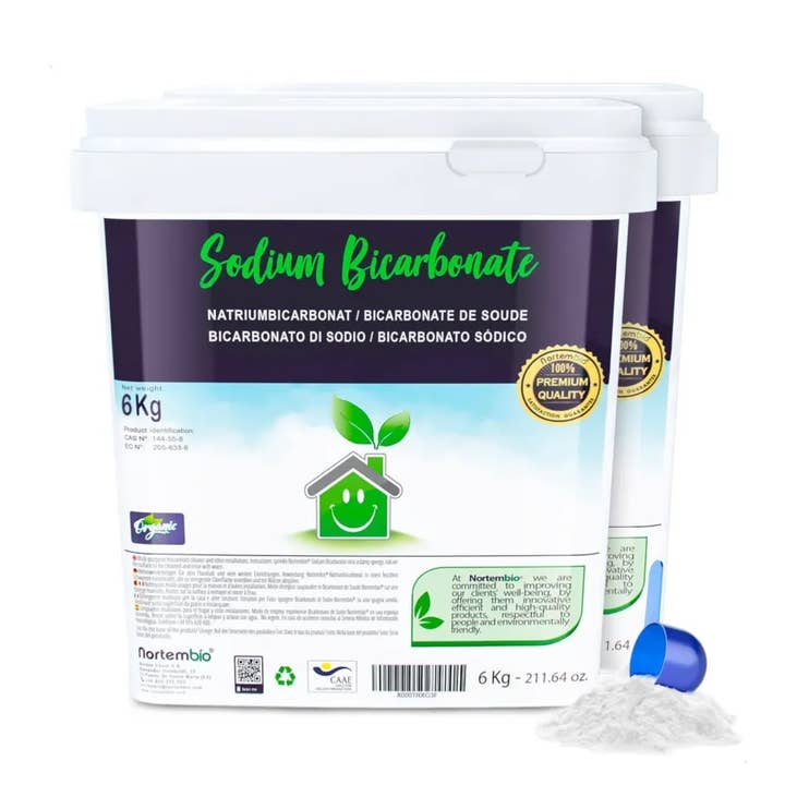Bicarbonato De Sodio Ecológico 2X6 Kg.Origen 100% Natural para venta al por mayor de NORTEM BIOTECHNOLOGY GROUP