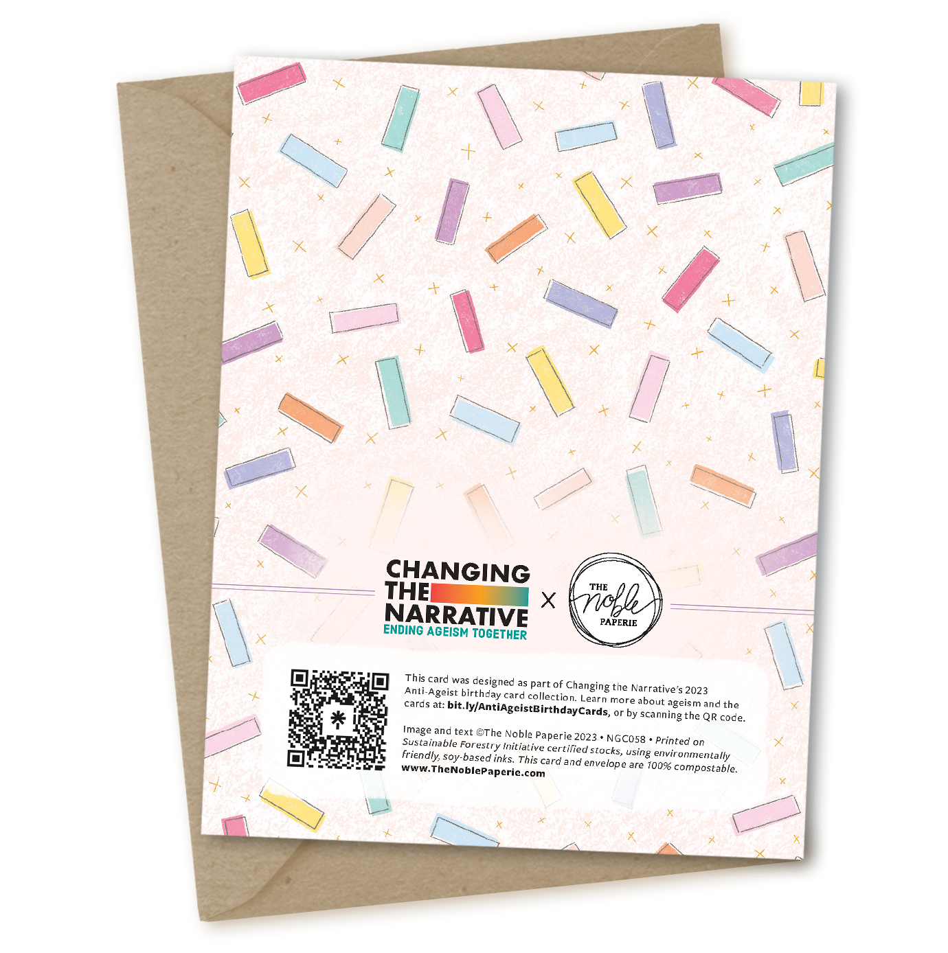 The Noble Paperie - Vente Cartes d'anniversaire - Carte de joyeux anniversaire Fantastically Fabulous | Age Positive1