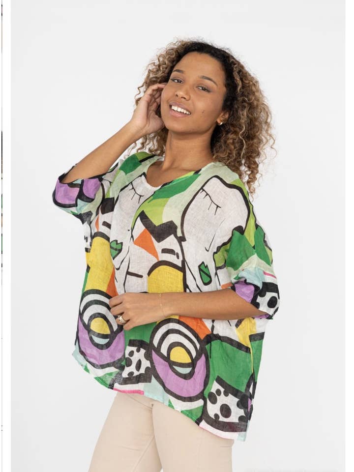 LINEN & COTTON HOUSE – wholesale Tunic – Women’s – LALA 5938 LINEN TUNIC7