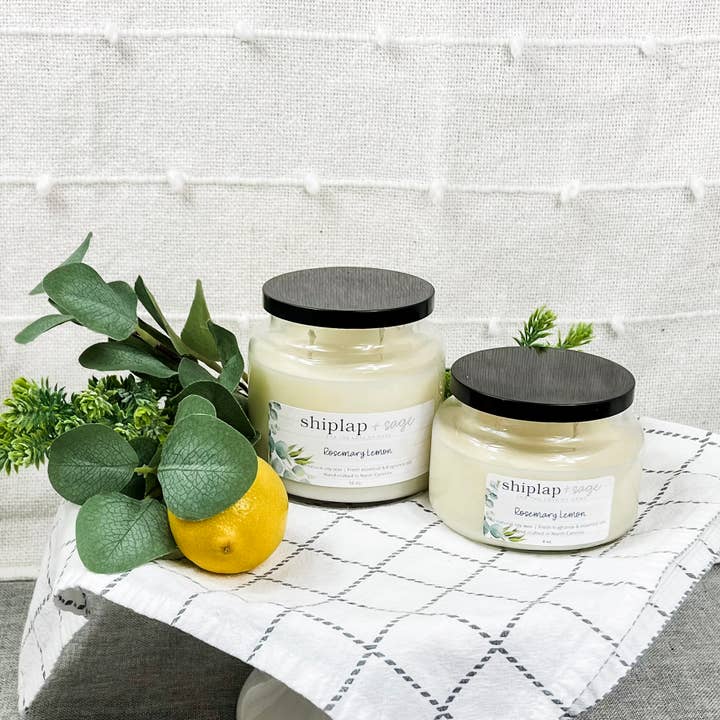 Rosemary Lemon - Candle for wholesale by Shiplap and Sage