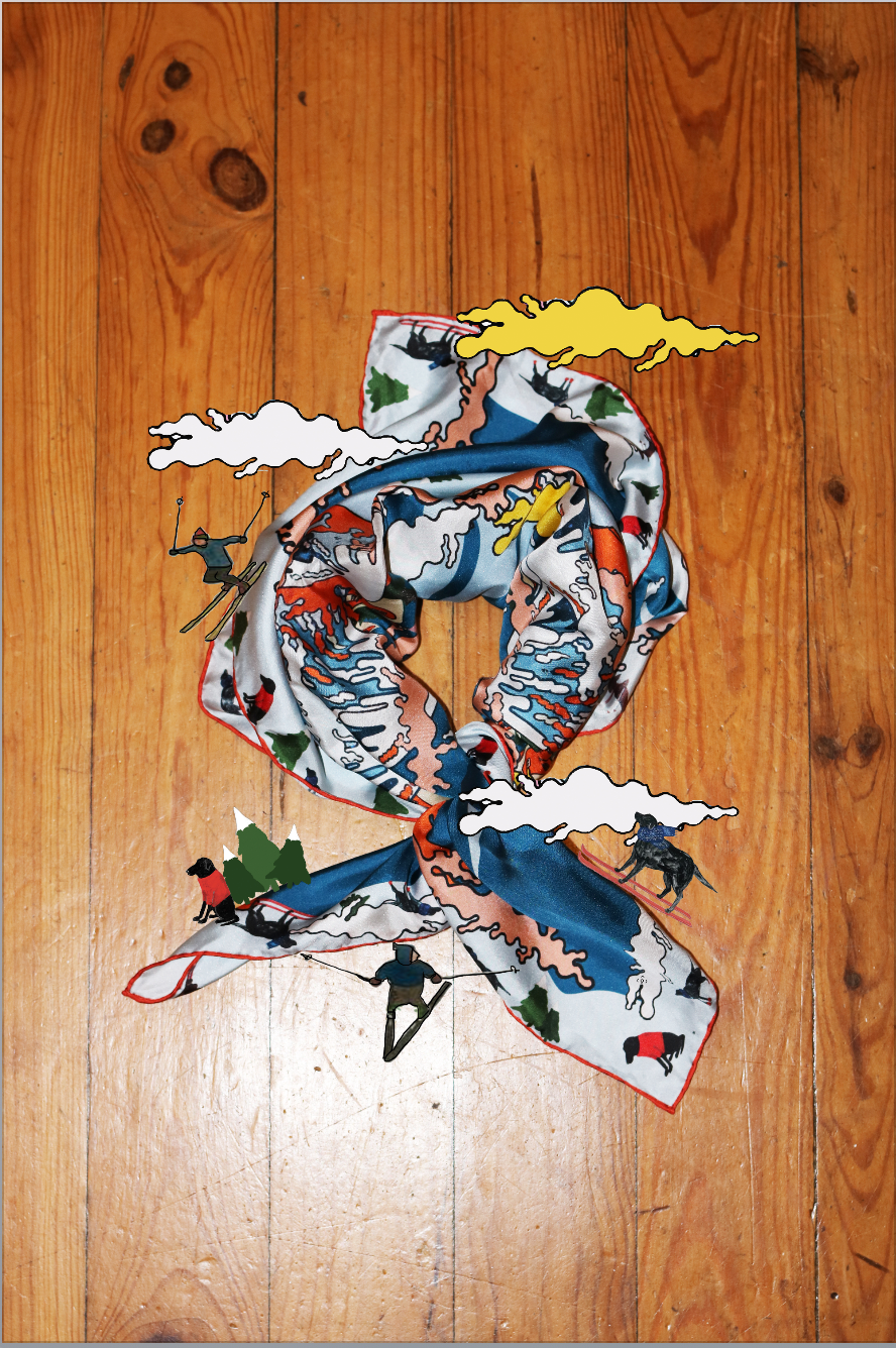 SOIE-MEME - Wholesale Scarf - Women's - Porte du soleil1