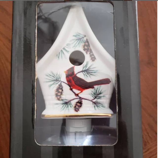 Green Pastures Wholesale - Wholesale Night Light - Night Lights - Porcelain Cardinal 3