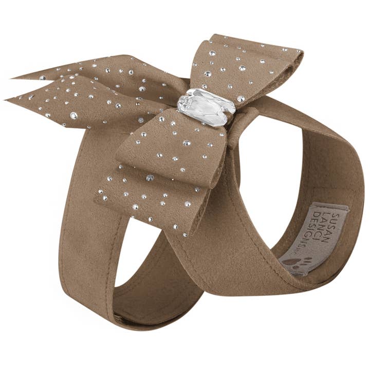 Susan Lanci Designs - Wholesale Pet harness – Dog - Silver Stardust Double Tail Bow Tinkie Harness10