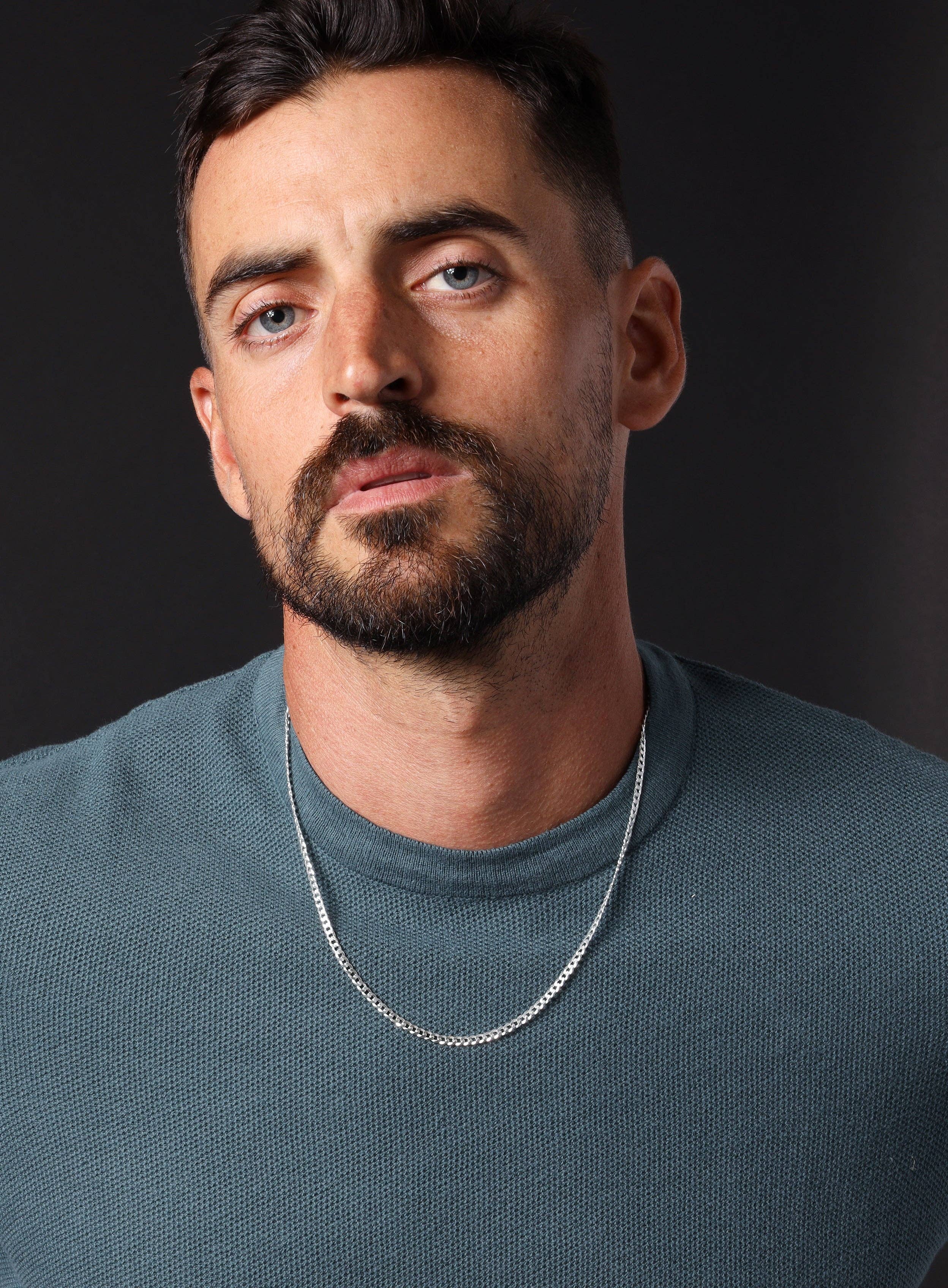 We Are All Smith - Wholesale Link & Chain Necklace - 925 Sterling Silver Cuban Chain Necklace for Men5