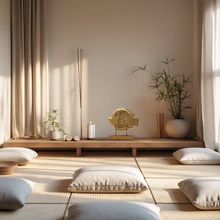 Marrón Susurro del Océano – Escultura de Pez Tallada a Mano en Madera, Decoración Artística para el Hogar de venta al por mayor en Faire7