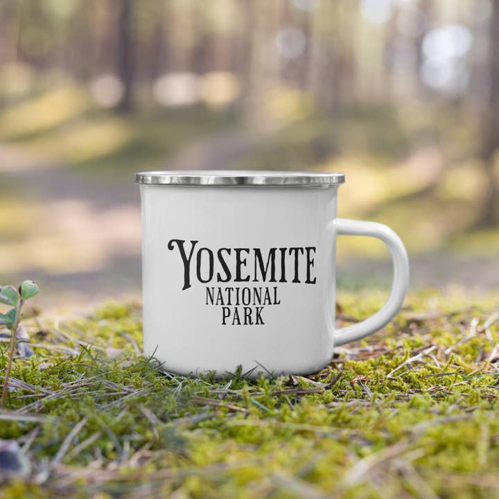 Park Service Apparel – wholesale Kaffekoppar – Yosemite Valley Björntålig Campingmugg Nationalpark Kopp
