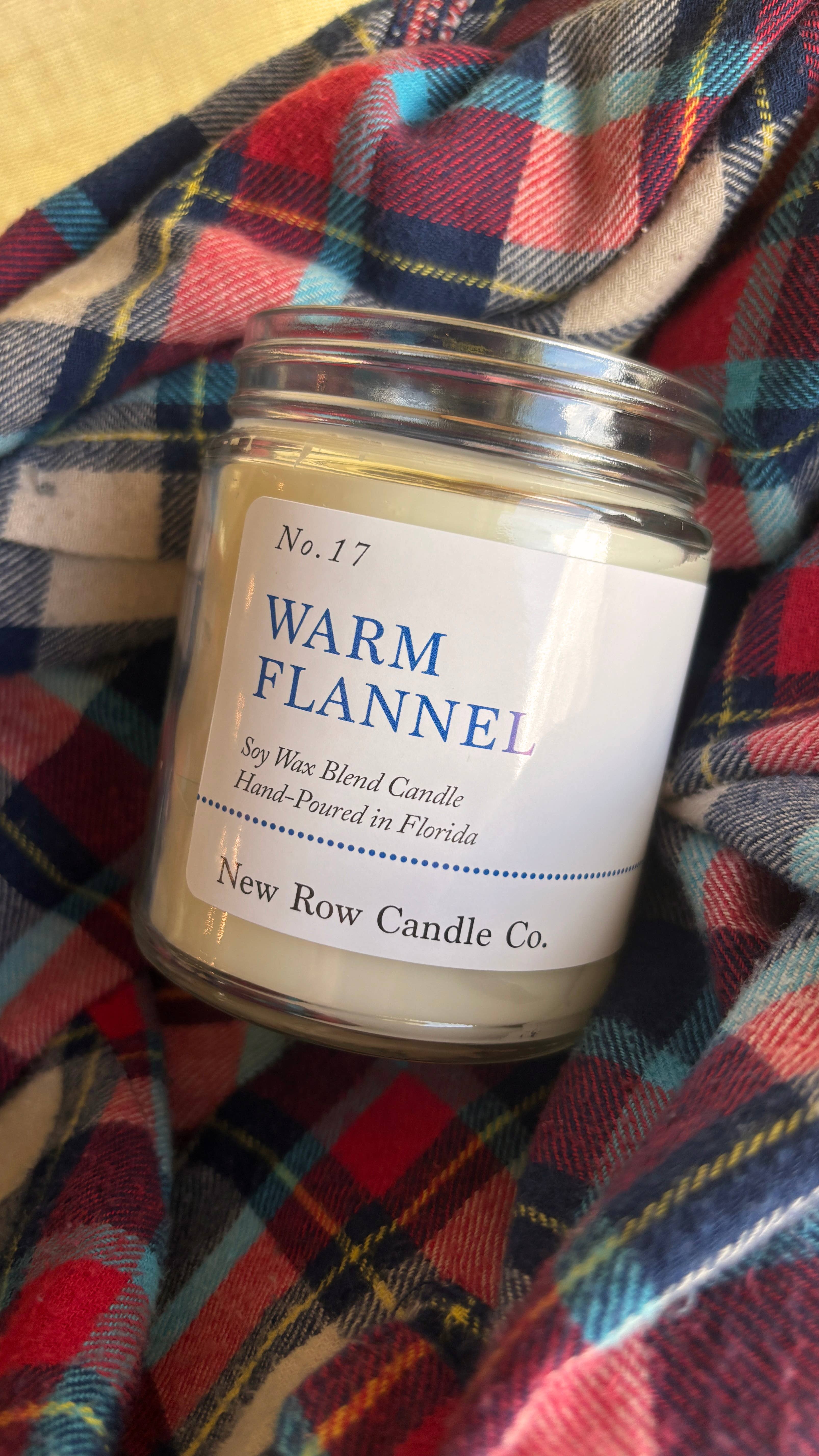 New Row Candle Co. - Wholesale Jar/Filled Candle - Mango + Pineapple Wood Wick Farmhouse Candle6