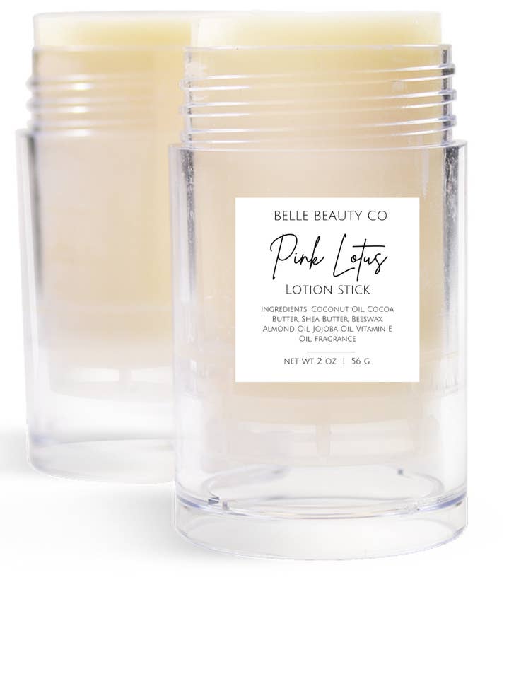 Pink Lotus Lotion Stick for engroshandel hos Belle Beauty Co