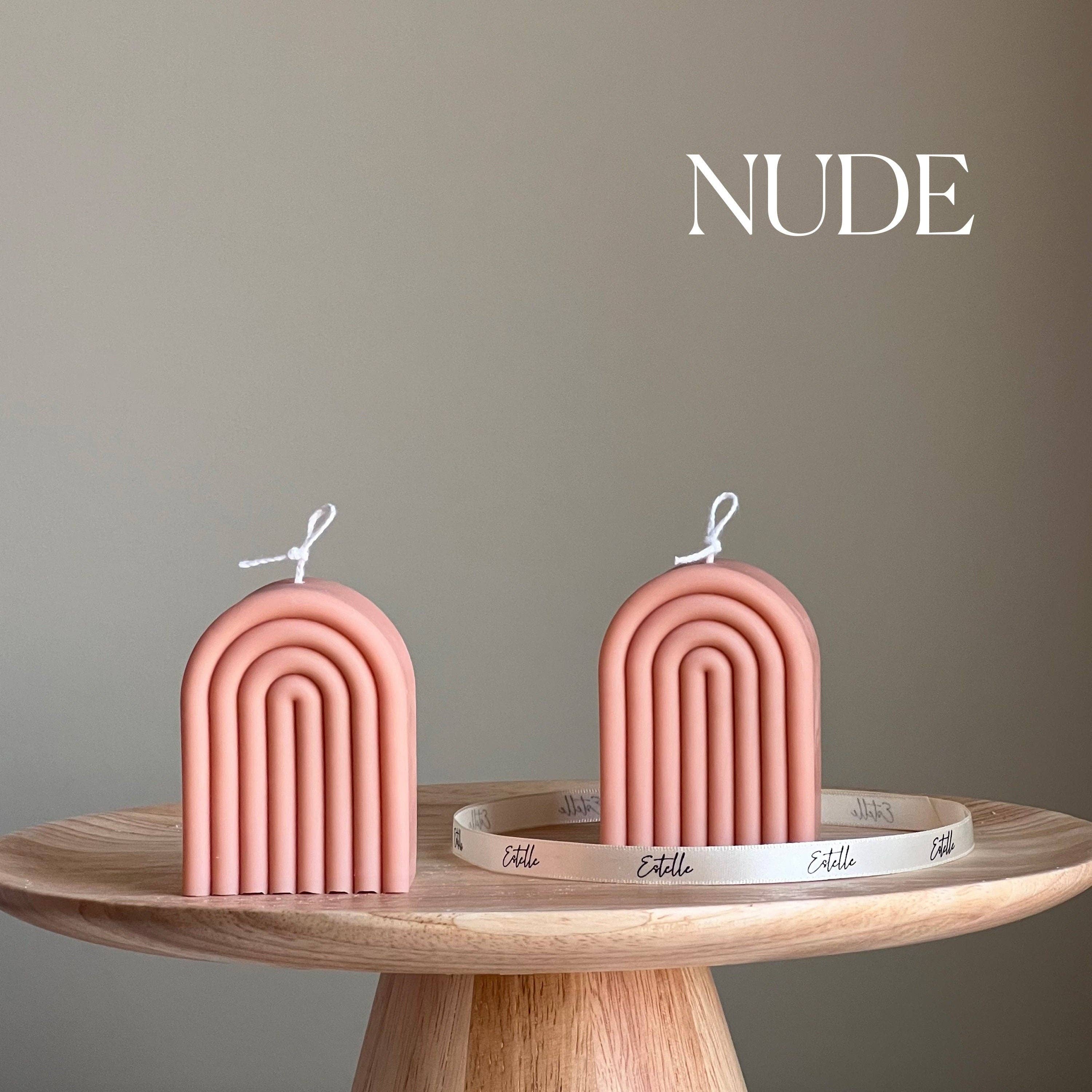 Estelle Studio - Wholesale Novelty Candle - Hand Poured Soy Wax Rainbow Candle: Sculptural Home Decor1