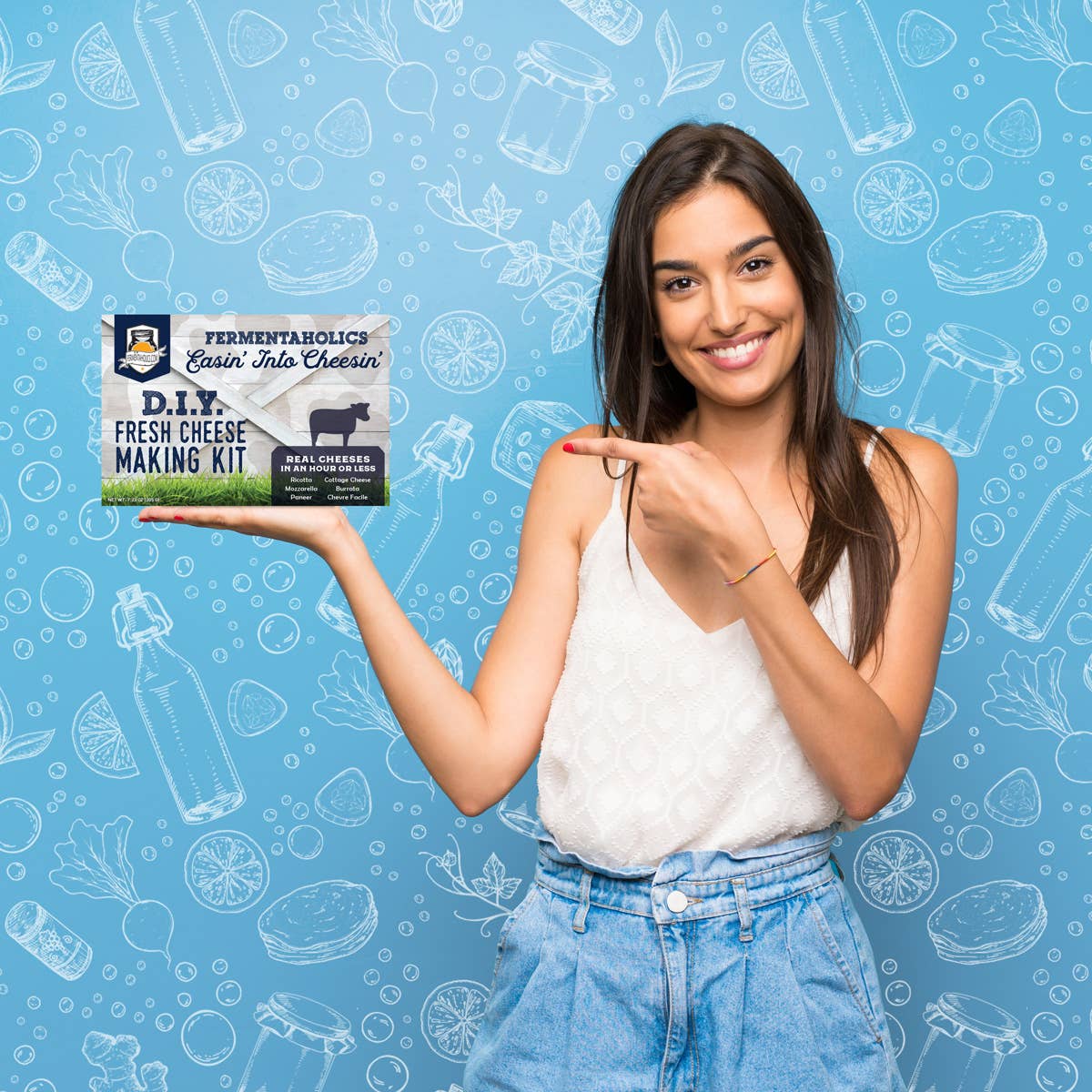 Fermentaholics - Wholesale DIY Food Kit - Easin’ Into Cheesin’ Kit4