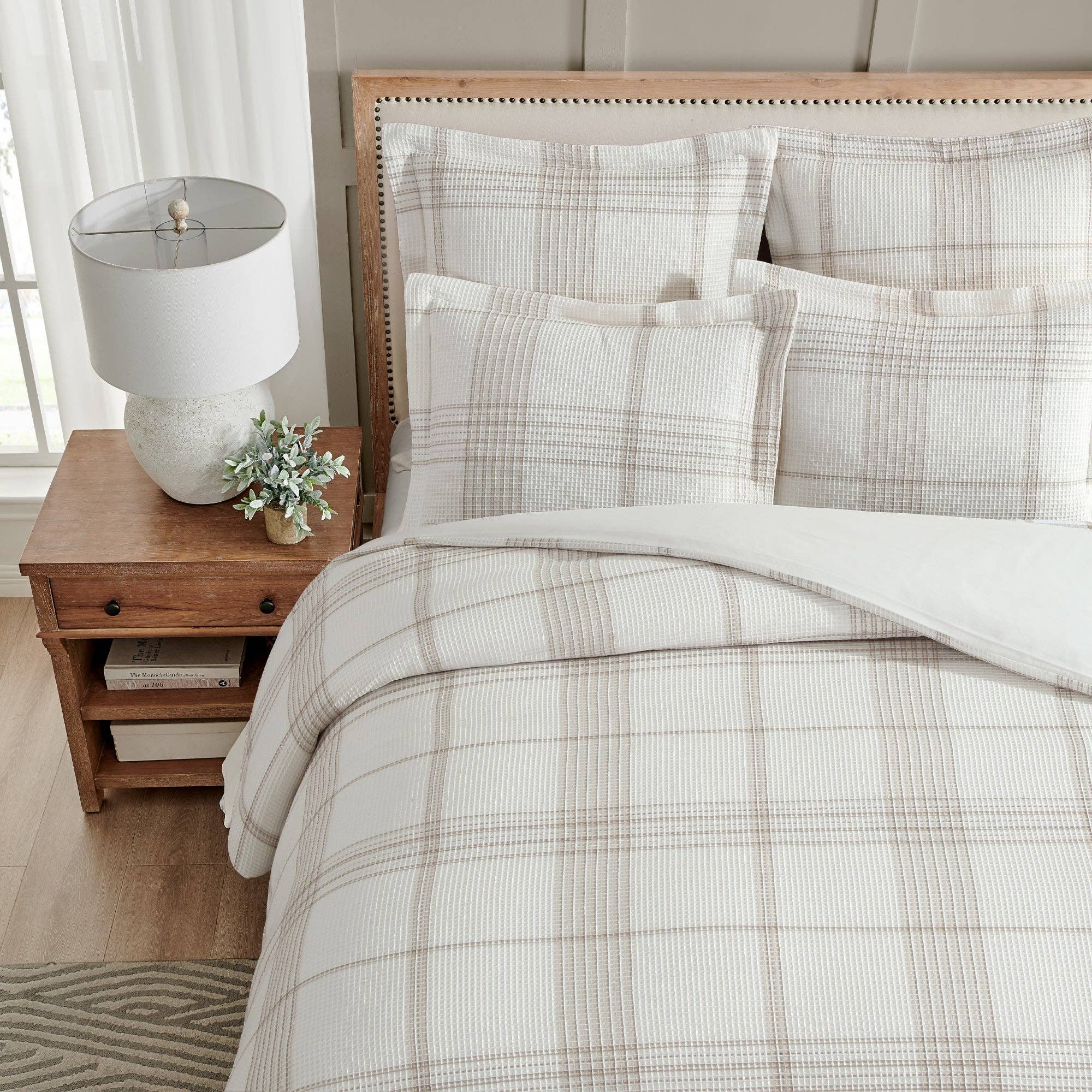 Levtex Home - Wholesale Beddengoedset - Wafelpatroon Dekbedovertrek/Comforterset11