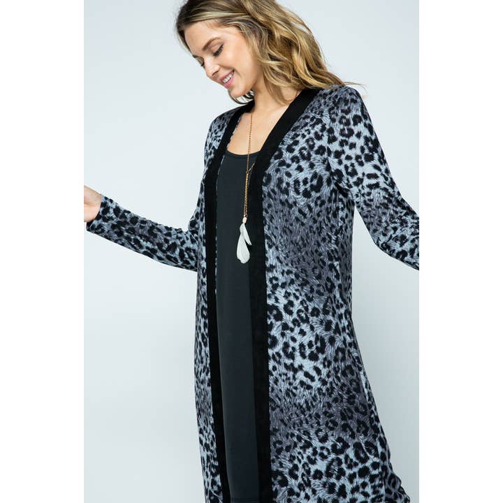 DJUR PRINT CARDIGAN för wholesale av VOCAL