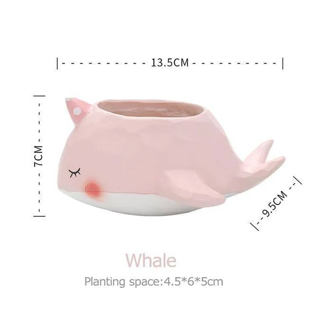 Ailly's garden – wholesale Plant pot – Cute Cartoon Animal Flower Pot Succulent Planter15