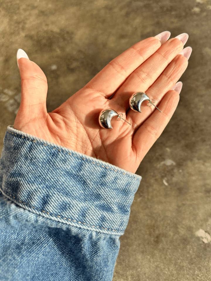 Short Pear Earrings for wholesale by MABEL LOVE CO