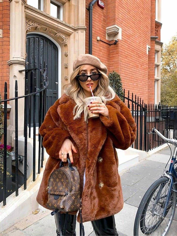 Lily Clothing - Wholesale Jacket - Women's - Fluffy, warm, elegant, casual and loose coat8