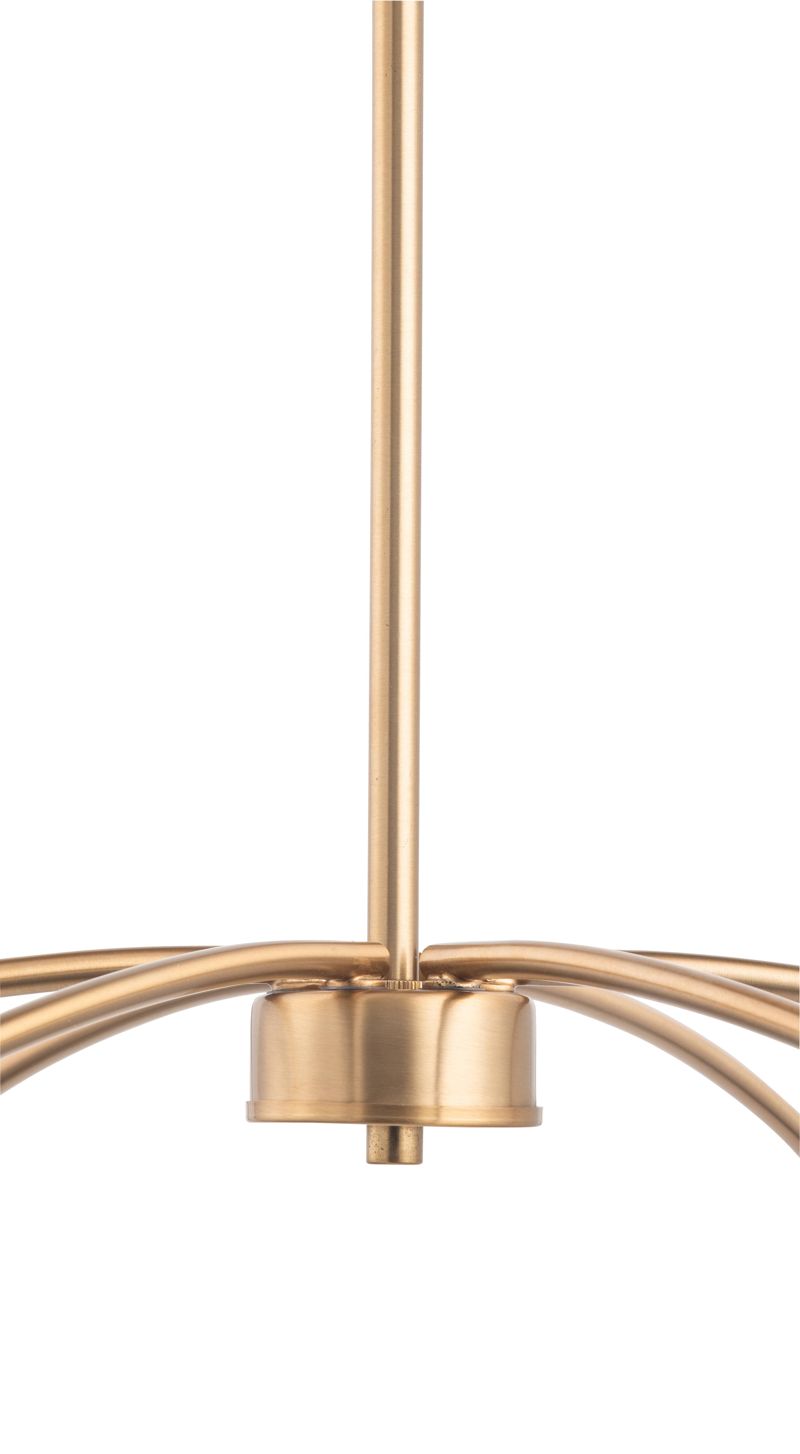 Brio Lighting - Wholesale Chandelier/Hanging Light - Sale - Nimbus Modern Arched Gold 6-Light Ceiling Chandelier9
