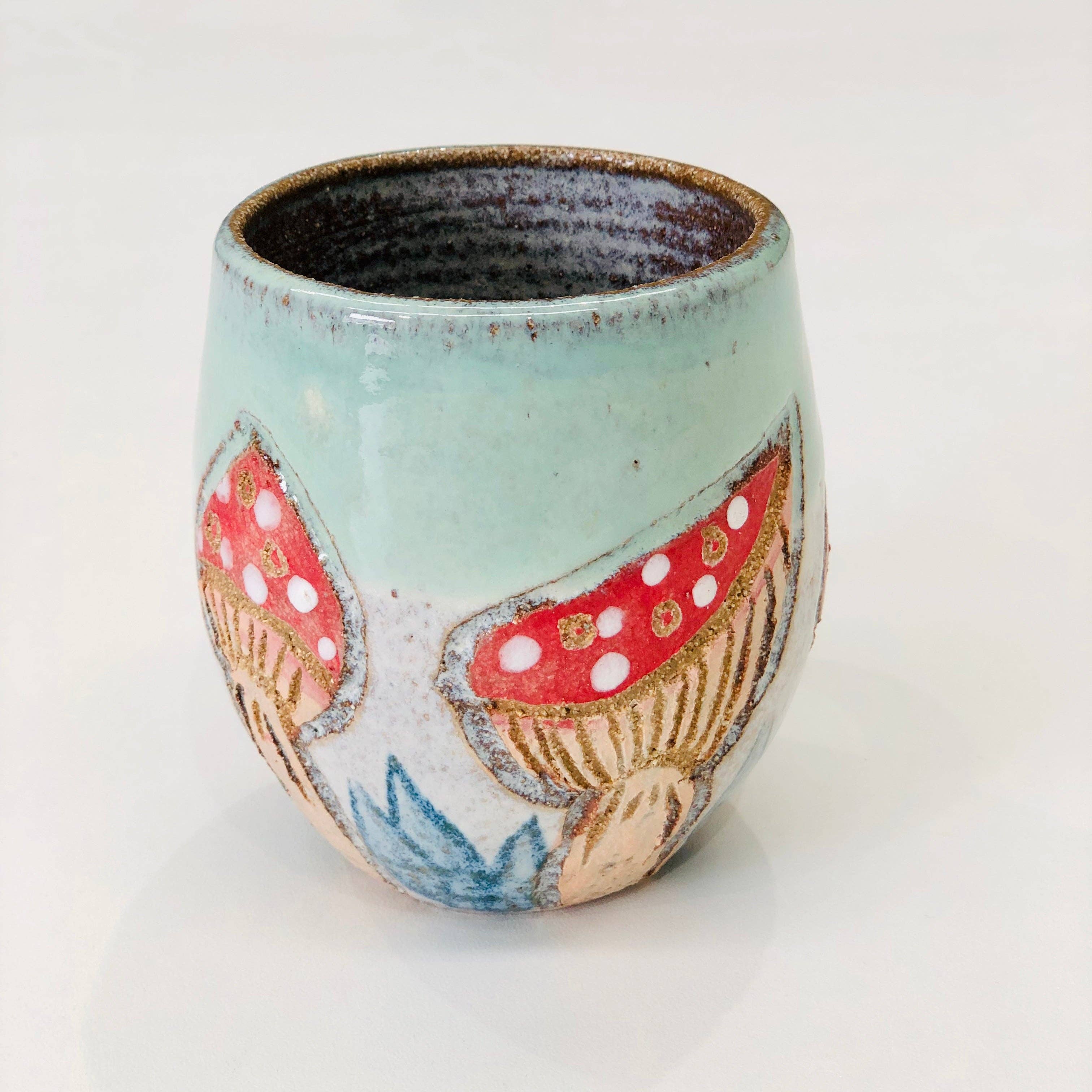 Carys Martin Ceramics - Wholesale Coffee Mug - Fairy Ring Mushie Cup5