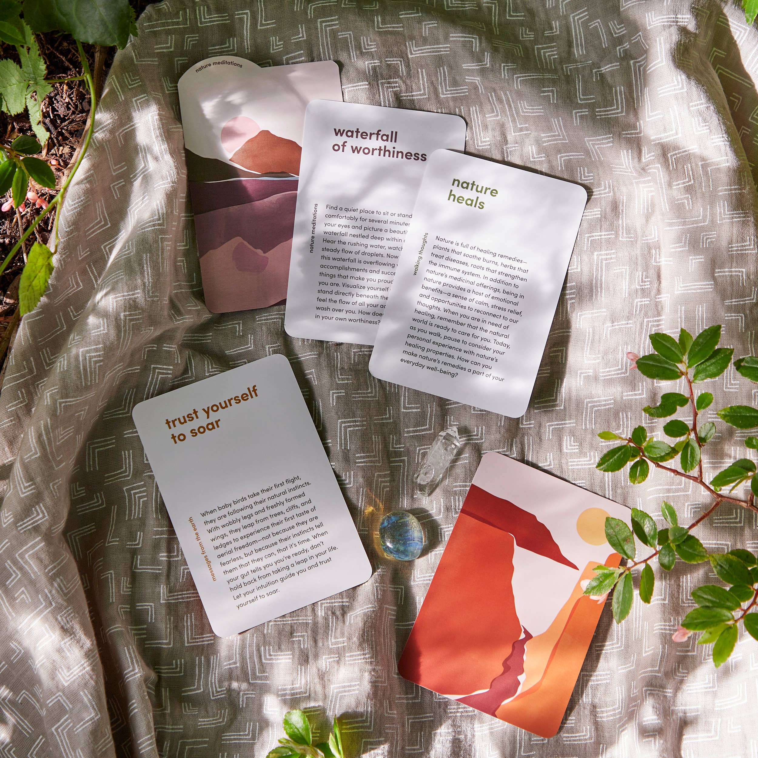 Chronicle Books - Wholesale Tarot Cards - Nature Meditations Deck12