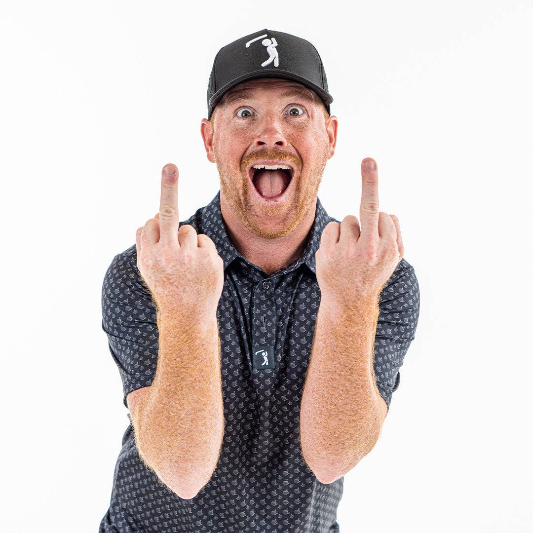 Bogey Bros Golf Co – Engroshandel Polo - Herre – Birdie Finger - Ravn - Polo1