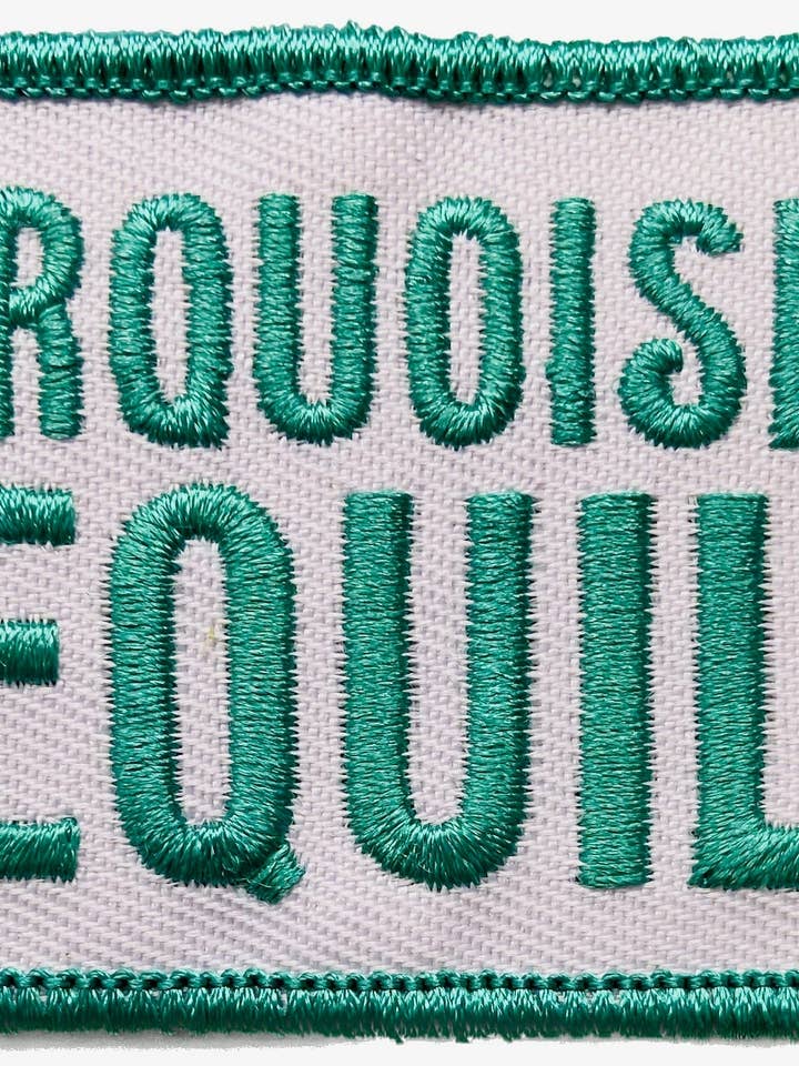 Turquoise and Tequila Patch for wholesale by Summer Tees