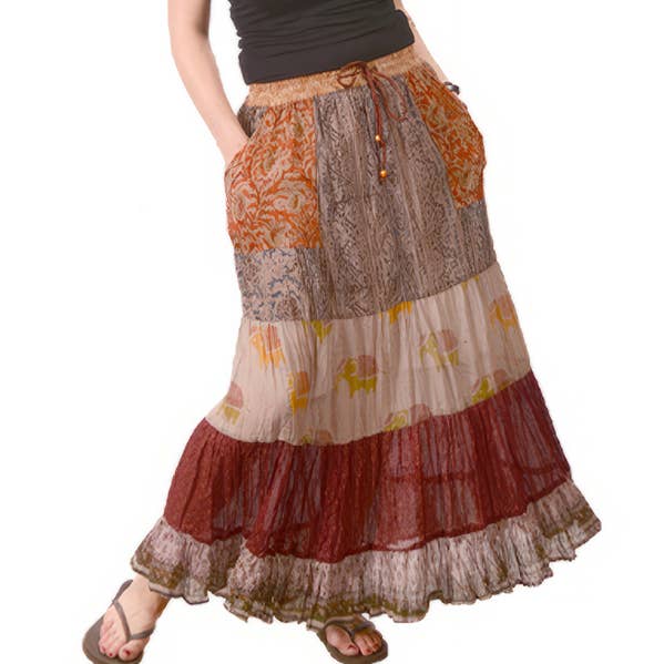 Kind Roots Printed 4 Tier Twirl Skirt and other Purchase Wholesale tierra del sol 2020. Free Returns & Net 60 Terms on Faire trending on Faire.