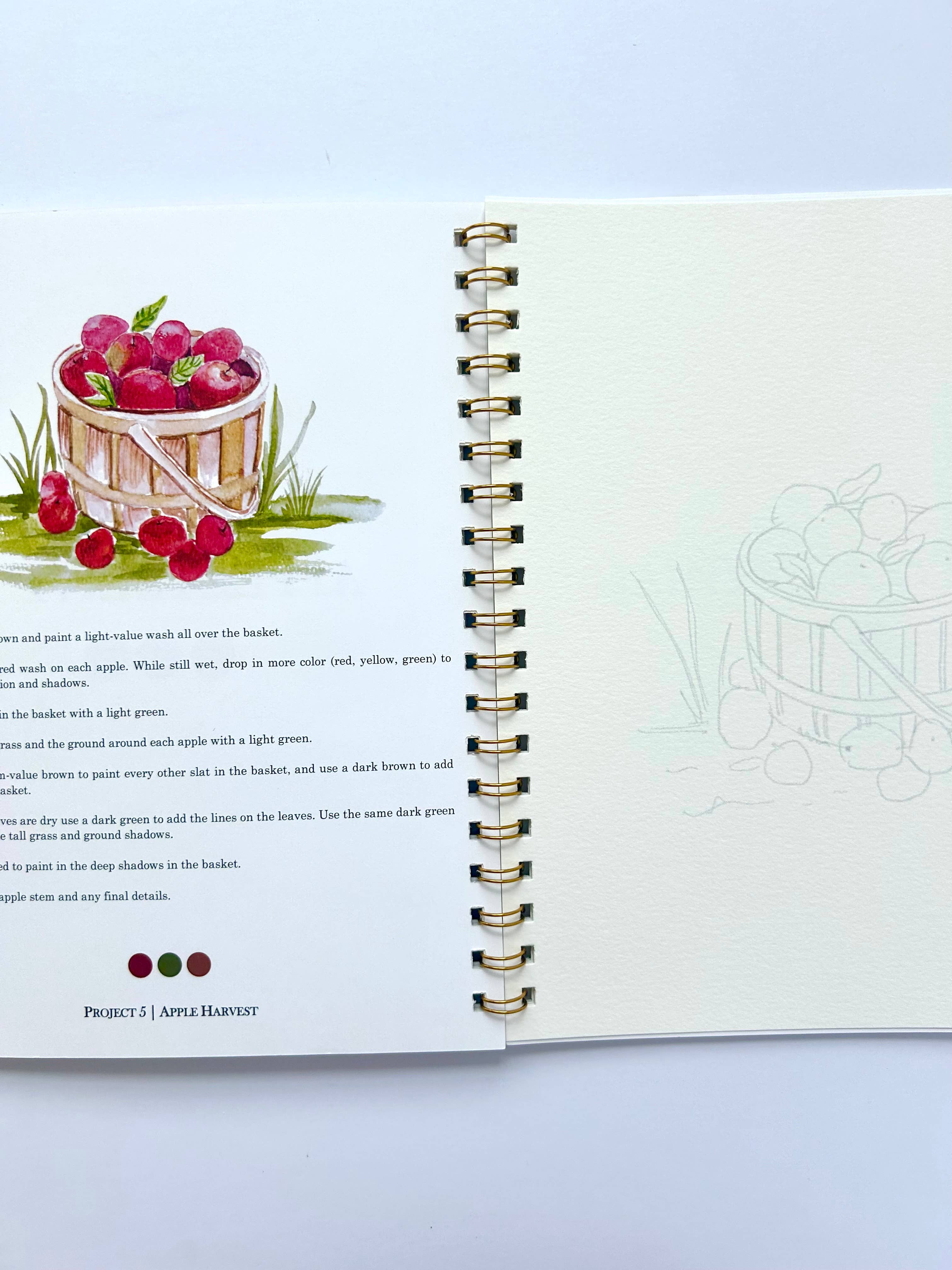 Paint & Pigment Studios - Wholesale Sketchbook/Sketchpad - Autumn Watercolor Workbook 3