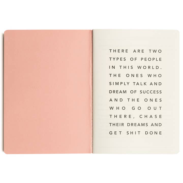 MOXON – wholesale Notebook – MiGoals | Get Shit Done Minimal A55