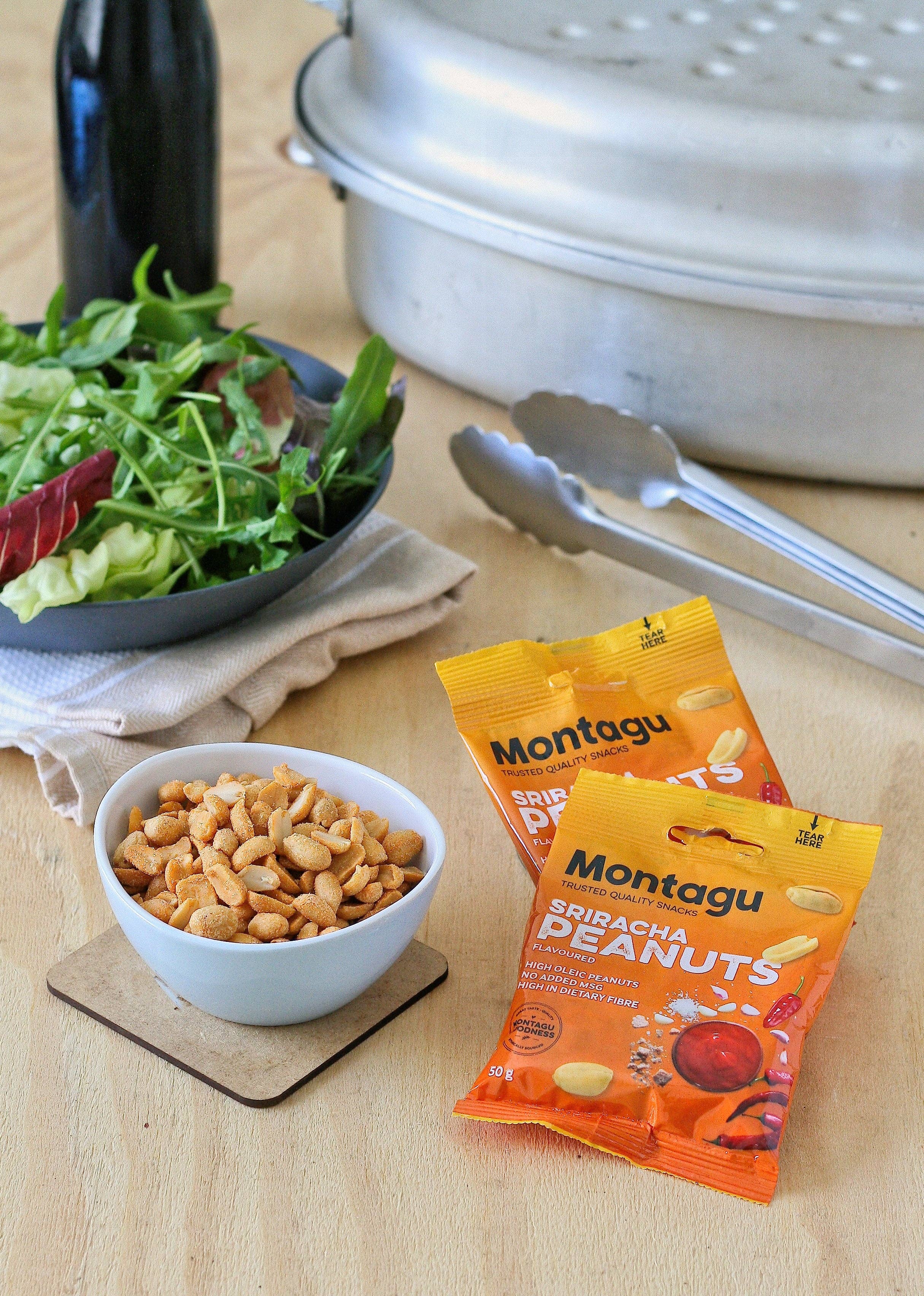 Mahdina – wholesale Nuts – Montagu: Roasted Peanuts Sriracha Flavoured 50g1