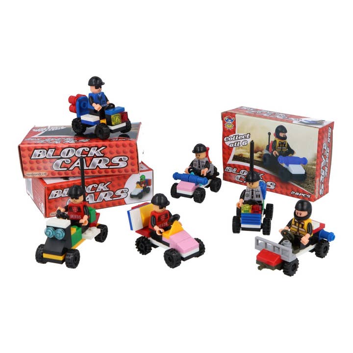 Block Car Kits for wholesale by Kids Party Craft
