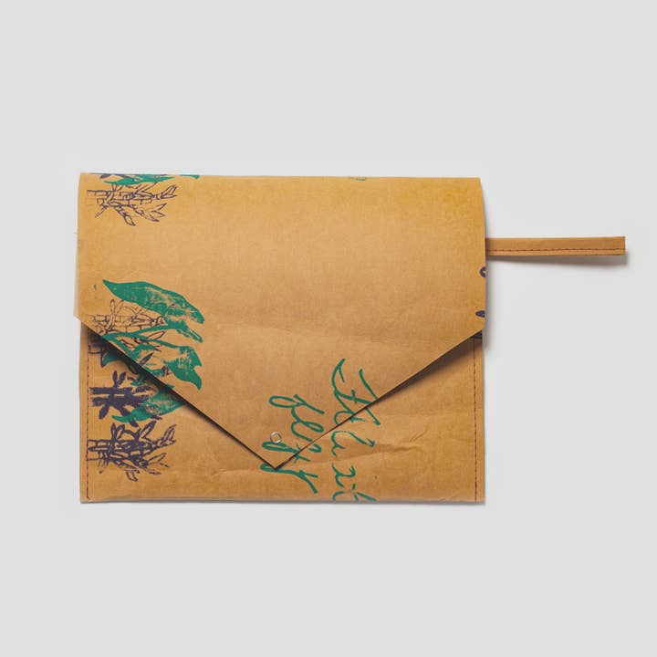 Embrayage Courier - Bambou pour la vente par Letterpress PLAY