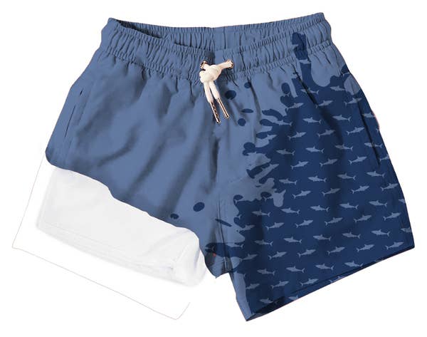 Bermies – wholesale Swim shorts – Kids – Navy to Shark - Kids