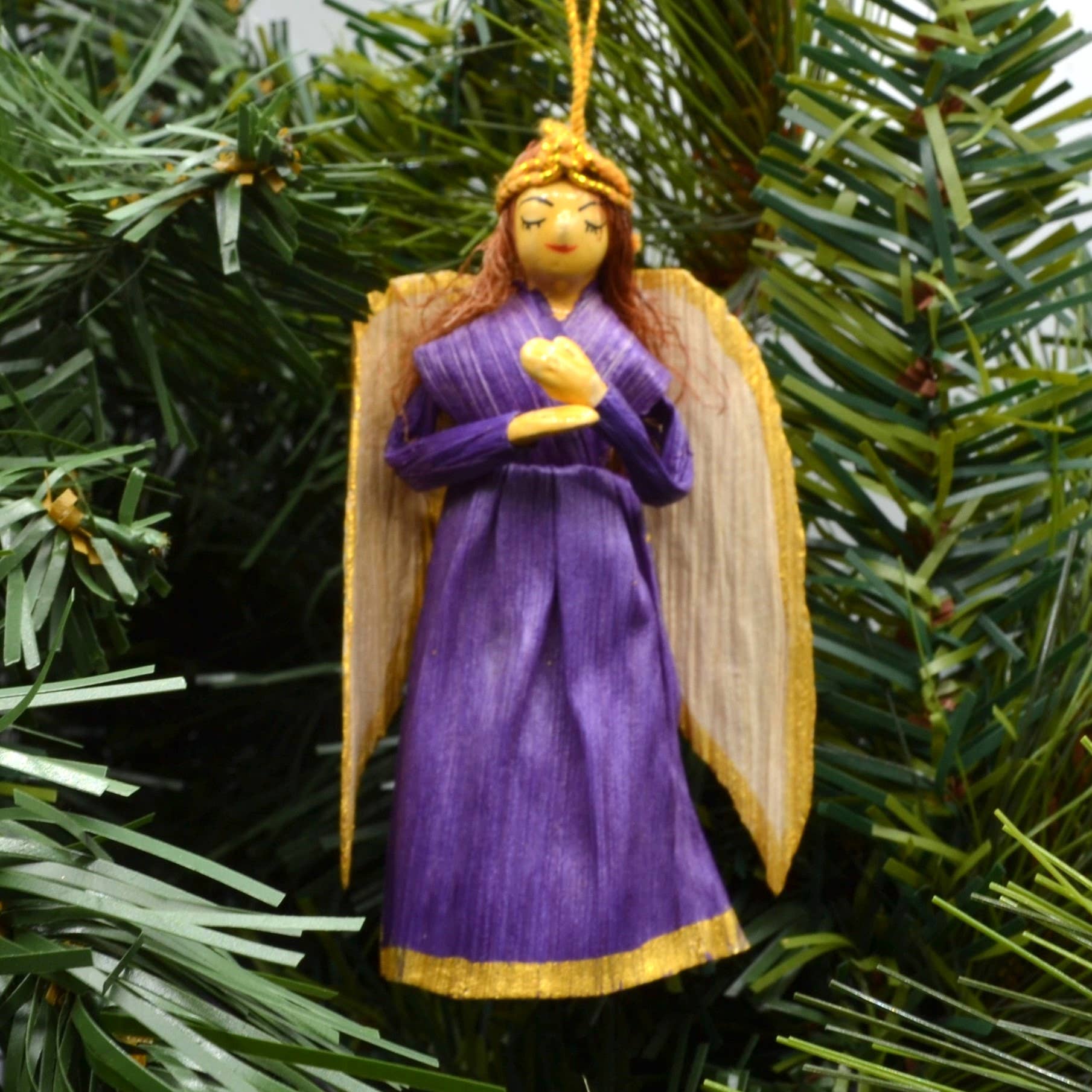 Didi Bahini Fair Trade - Wholesale Decorative Figurine - Corn Husk Angel5