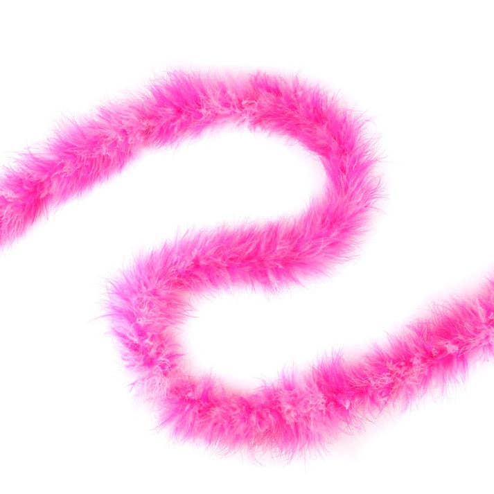 Marabou Feather Boa - Mediumweight - Pinks Mix for wholesale by Zucker Feather Products