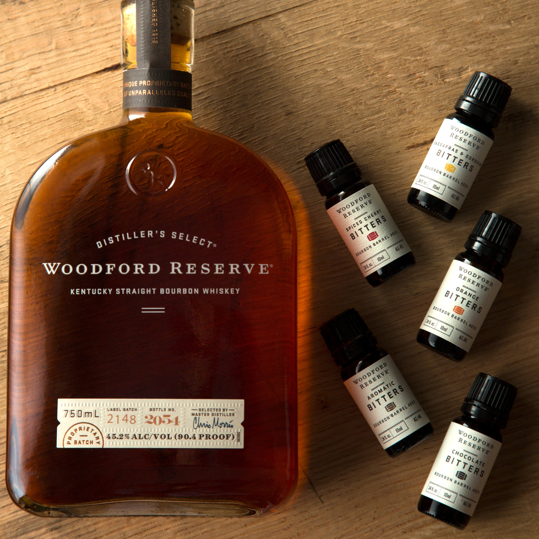 Bourbon Barrel Foods - Wholesale Bitters - Woodford Reserve® Bitters Dram Set2