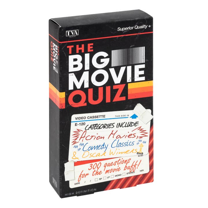 The Big Movie Quiz for wholesale by Professor Puzzle USA, Inc.