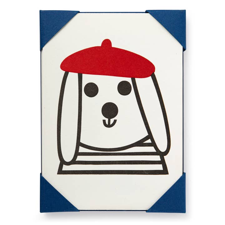 Dog by Jane Foster | Notelet Card (5-Pack) for wholesale by Archivist Gallery | United States