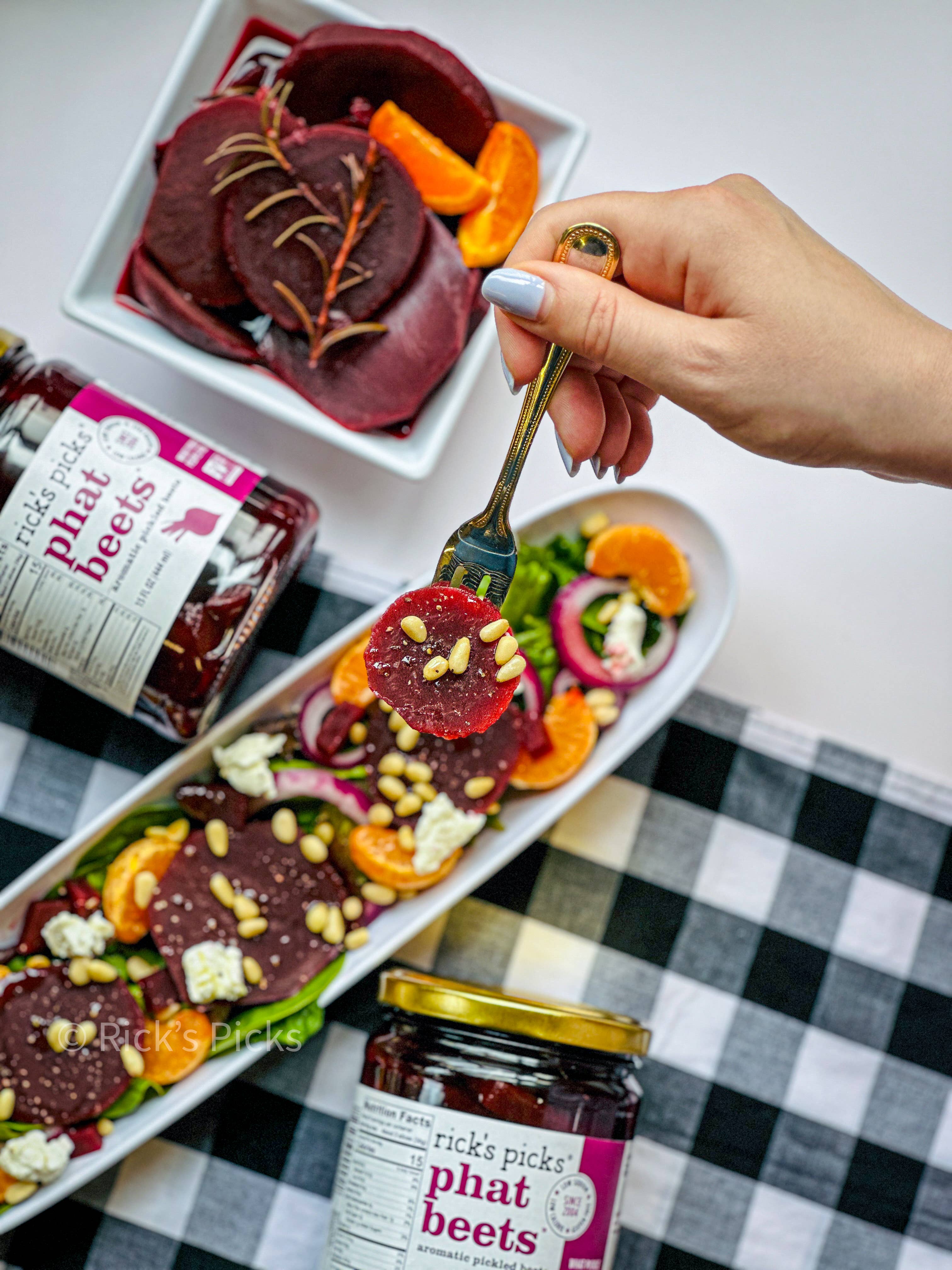 Rick's Picks - Vente Légumes marinés - Phat Beets - Lot de 6 bocaux4